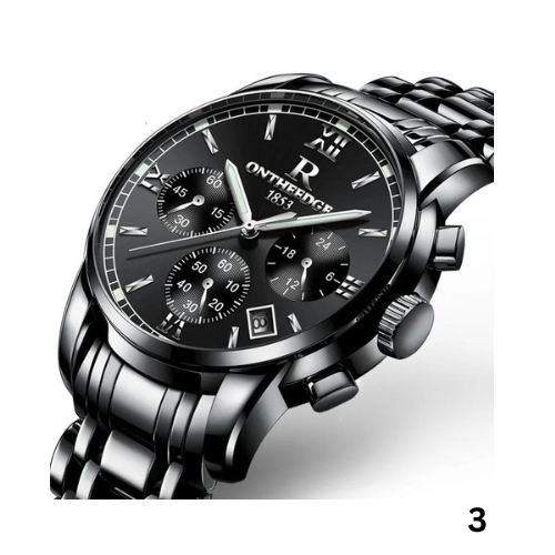 Luxury Formal/Casual Waterproof Wrist Watch for  Men