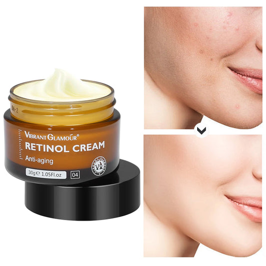 Retinol Facial Cream Anti-aging Removal Wrinkle Fine Lines Repair Skin Barrier Whitening Brightening Moisturizing Face Cream