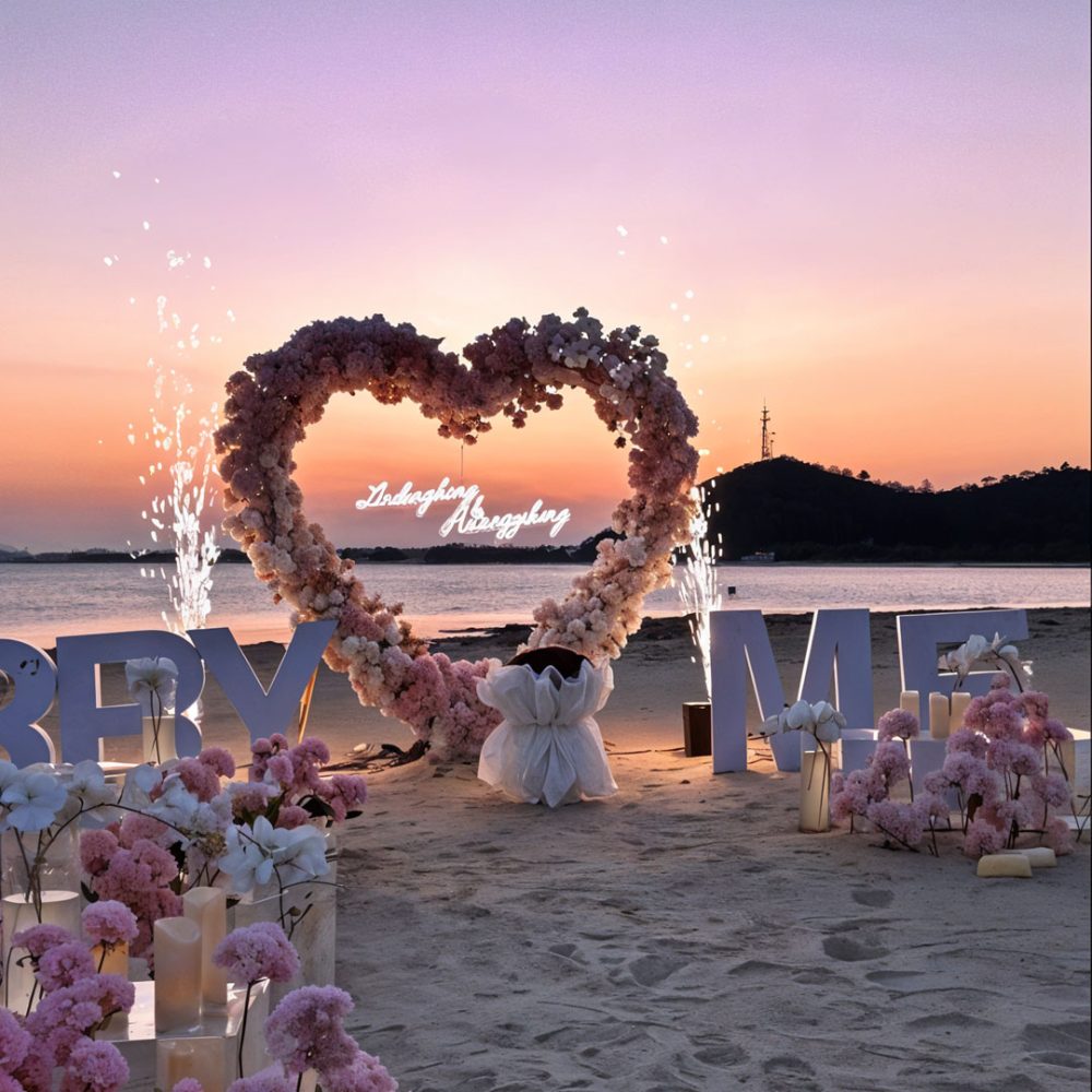 sunset beach proposal set