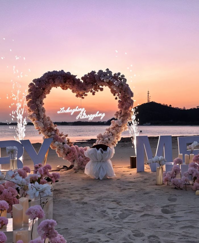 sunset beach proposal set